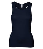 BELLA+CANVAS Sheer Rib Racerback Ladies' Tank Midnight