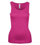 BELLA+CANVAS Sheer Rib Ladies' Tank Berry