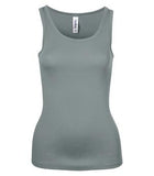 BELLA+CANVAS Sheer Rib Ladies' Tank Granite