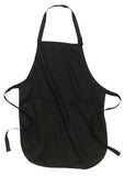 ATC Full Length Apron with Pockets Black