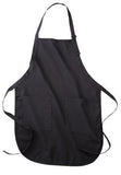 ATC Full Length Apron with Pockets Classic Navy