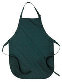 ATC Full Length Apron with Pockets Dark Green
