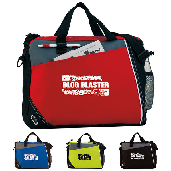 Diagonal Pocket Briefcase