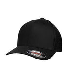 ATC by FlexFit Mesh Back Cap Black/Black