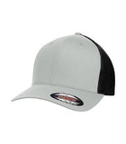 ATC by FlexFit Mesh Back Cap Silver/Black