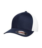 ATC by FlexFit Mesh Back Cap Navy/White