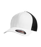 ATC by FlexFit Mesh Back Cap White/Black