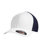 ATC by FlexFit Mesh Back Cap White/Navy
