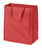 ATC Polypropylene Grocery Tote Red