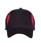 ATC Contrast Diamond Inset Twill Cap Black/Red