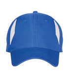 ATC Contrast Diamond Inset Twill Cap Royal/White