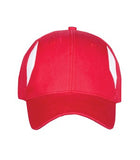 ATC Contrast Diamond Inset Twill Cap Red/White