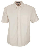 Coal Harbour Easy Care Short Sleeve Shirt Light Stone