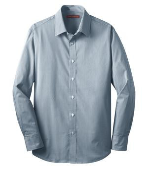 Coal Harbour Mini Stripe Woven Shirt Moonlight Blue