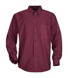 Coal Harbour Easy Care Long Sleeve Shirt Burgundy