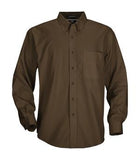 Coal Harbour Easy Care Long Sleeve Shirt Coffee Bean