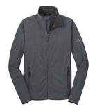 Eddie Bauer Full Zip Vertical Fleece Jacket Iron Gate