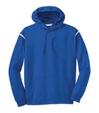 ATC PTech Fleece VarCITY Hooded Sweatshirt Royal/White