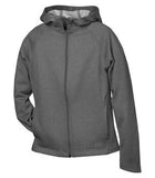 ATC PTech Fleece Hooded Girls' Jacket Charcoal Heather