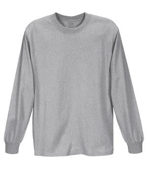 Fruit of the Loom Lofteez HD Long Sleeve T-Shirt Athletic Heather