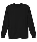 Fruit of the Loom Lofteez HD Long Sleeve T-Shirt Black