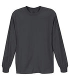 Fruit of the Loom Lofteez HD Long Sleeve T-Shirt Charcoal Grey