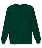 Fruit of the Loom Lofteez HD Long Sleeve T-Shirt Forest Green