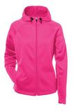 ATC PTech Fleece Hooded Ladies' Jacket Raspberry