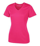 ATC Pro Team Ladies? V-Neck Tee Wild Raspberry