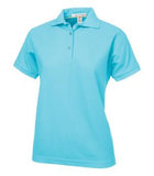 Coal Harbour SilkTouch Pique Ladies' Sport Shirt Blue Surf