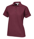 Coal Harbour SilkTouch Pique Ladies' Sport Shirt Burgundy