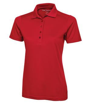 Coal Harbour Double-Mesh Ladies' Sport Shirt Red