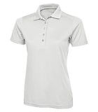 Coal Harbour Double-Mesh Ladies' Sport Shirt White