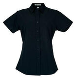 Coal Harbour Easy Care Short Sleeve Ladies' Shirt Navy