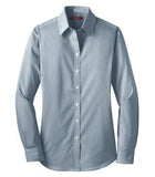 Coal Harbour Mini Stripe Ladies' Woven Shirt Moonlight Blue