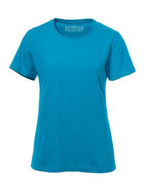 ATC Active Cotton Ladies' Crew Authentic Blue
