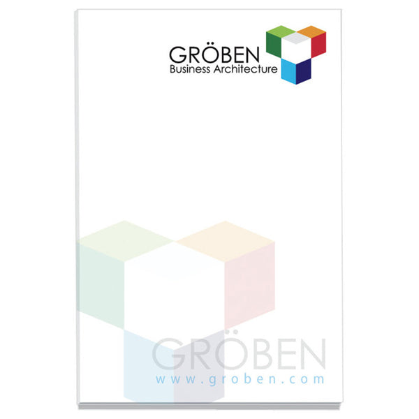 2" x 3" Adhesive Notepads Recycled - 100-Sheets