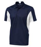 Coal Harbour Snag Resistant Colour Block Sport Shirt True Navy/White