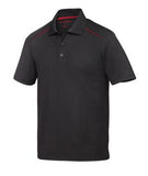 Coal Harbour Snag Resistant Contrast Inset Sport Shirt Black/Red