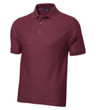 Coal Harbour Silk Touch Pique Sport Shirt Burgundy