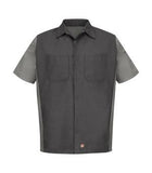 Red Kap Short Sleeve Crew Shirt Charcoal/Grey