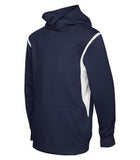 ATC PTech Fleece VarCITY Hooded Youth Sweatshirt True Navy/White