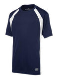 ATC A-Game Colour Block Youth Tee True Navy/White