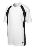 ATC A-Game Colour Block Youth Tee White/Black