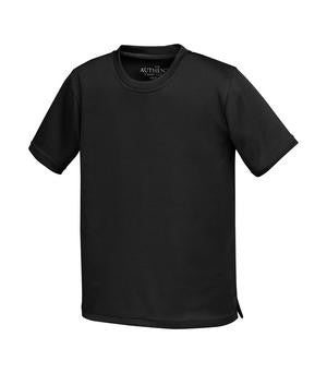 ATC Double-Mesh Short Sleeve Youth Tee Black