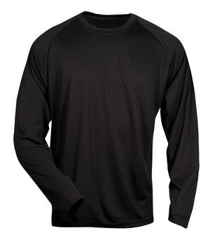 ATC Double-Mesh Long Sleeve Youth Tee Black