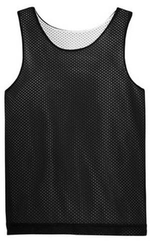 ATC Mesh Reversible Youth Tank Top Black