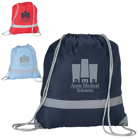 Reflective Drawstring Rucksack