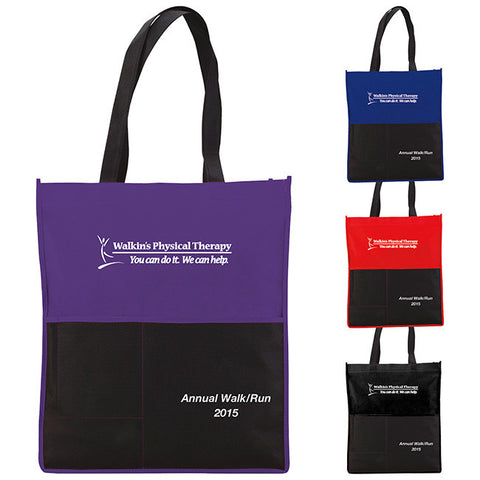 Multi Pocket Non-Woven Tote