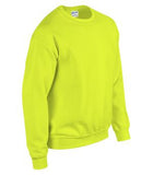 Gildan Heavy Blend Crewneck Sweatshirt Safety Green